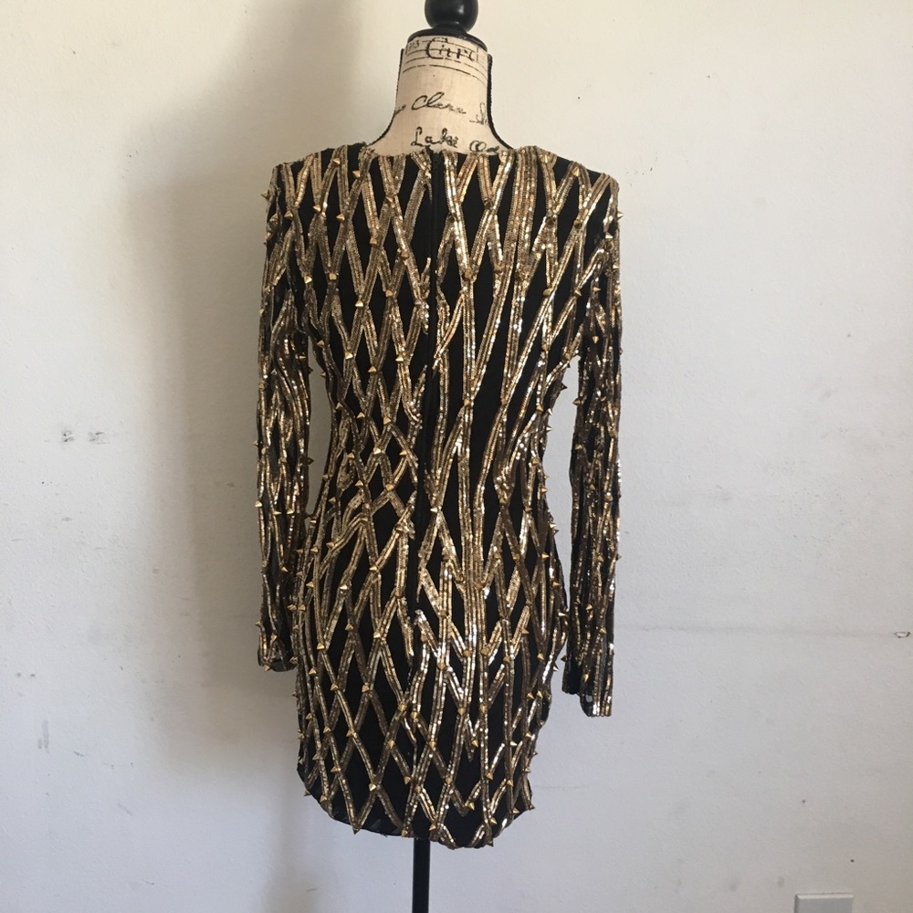 Night sequin mini dress - Picture 3 of 7
